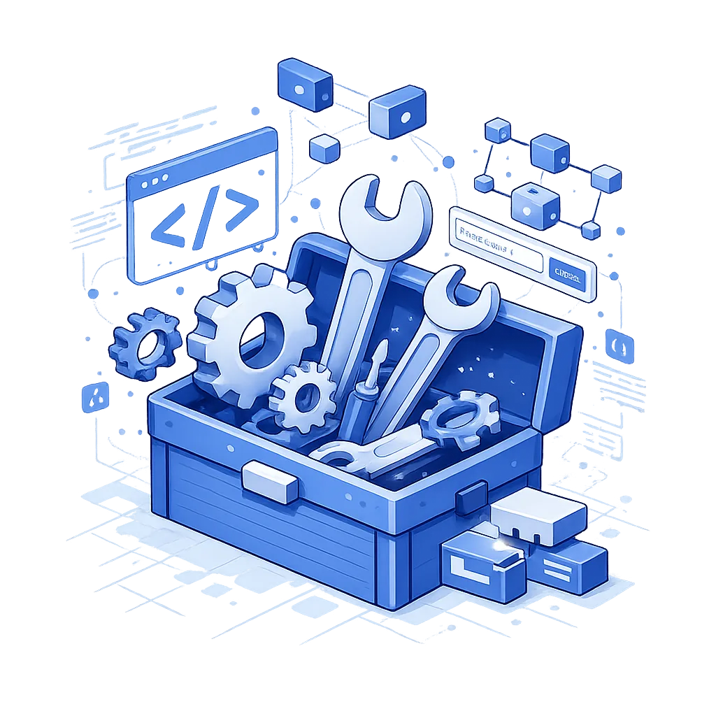 Hero illustration for the JS Toolkit documentation